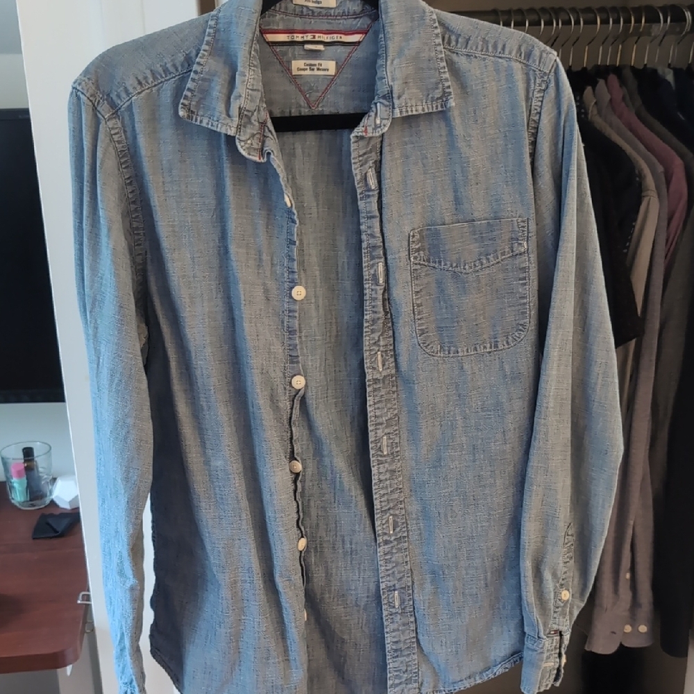 Tommy Hilfiger Light Blue Denim Shirt